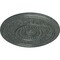 Ekena Millwork Marseille Ceiling Medallion (Fits Canopies up to 4 1/4"), 16 1/8"OD x 5/8"P, Athenian Green Crackle CM16MAAGC - alternate 4